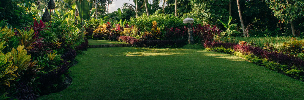 Beautifully Manicured Lawn and Garden